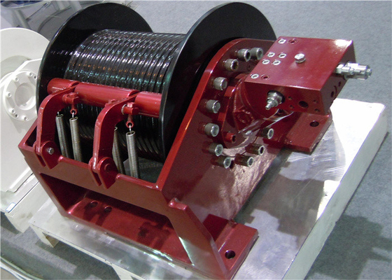 Manual Control Hydraulic Lifting Winch For Oil And Gas Industry