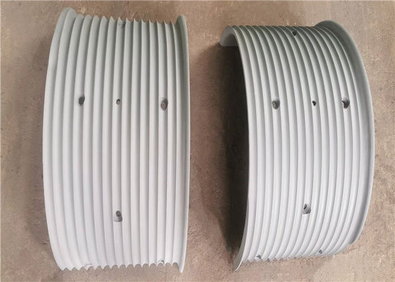 Aço carbono sob medida Lebus Sleeve Half Split para guindaste Guindaste Tambor Cordão de arame elétrico