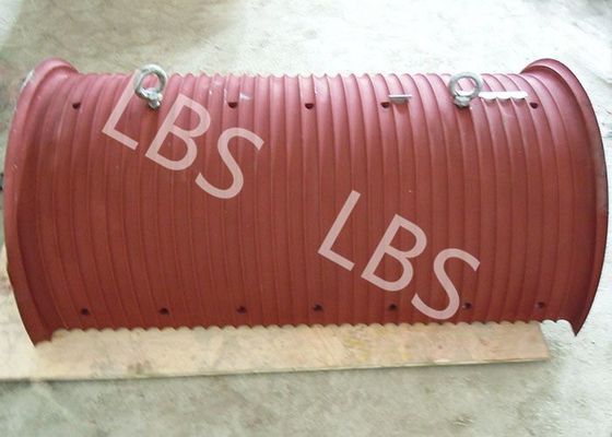 Corda de fio ou cilindro de levantamento do cabo que exige o material do aço da luva de Lebus