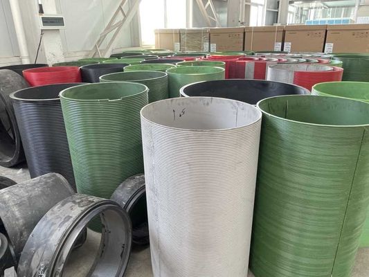 Nailão LBS Sleeve de tambor ranhurado para máquinas de engenharia Guincho / elevador