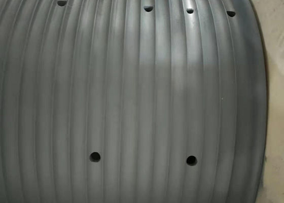 Cor cinzenta que iça luva rachada do sulco da corda de fio da luva de Lebus do mecanismo