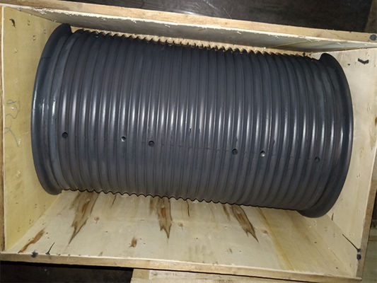 Cinza de levantamento da corda de fio da separação da luva do sulco das libras da libra do mecanismo